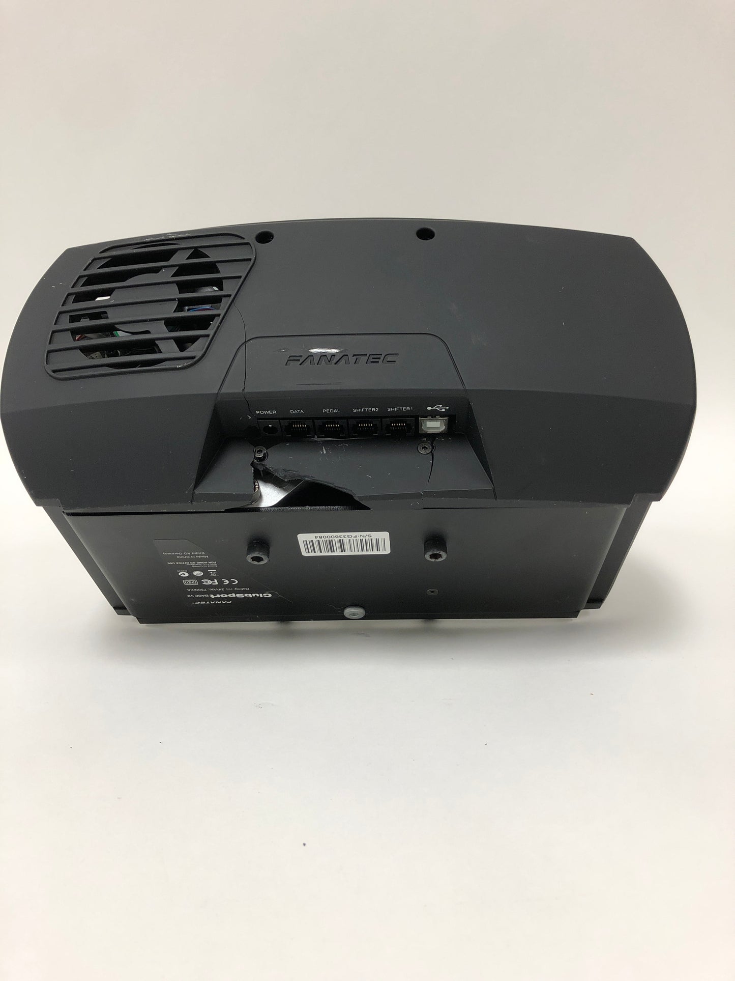 Broken Fantec club sport Wheel Base v2 Black CSW WB V2 PC / Xbox / PlayStation