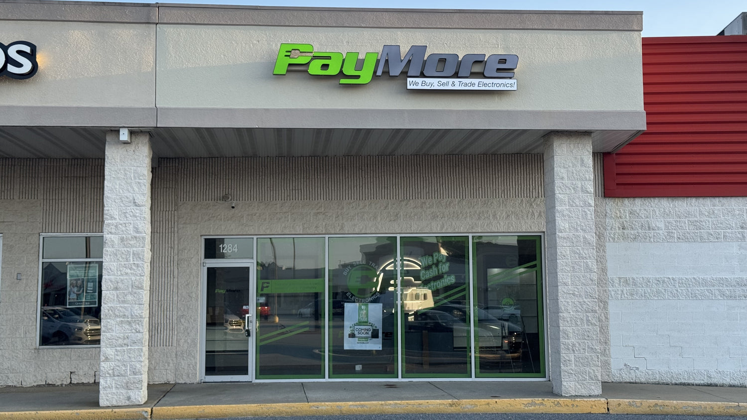 paymore Lancaster store front